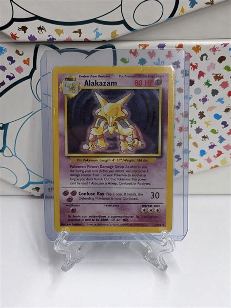 alakazam lv 47|Pokémon TCG Alakazam LV. 47 Holo Rare 2/123 Mysterious.